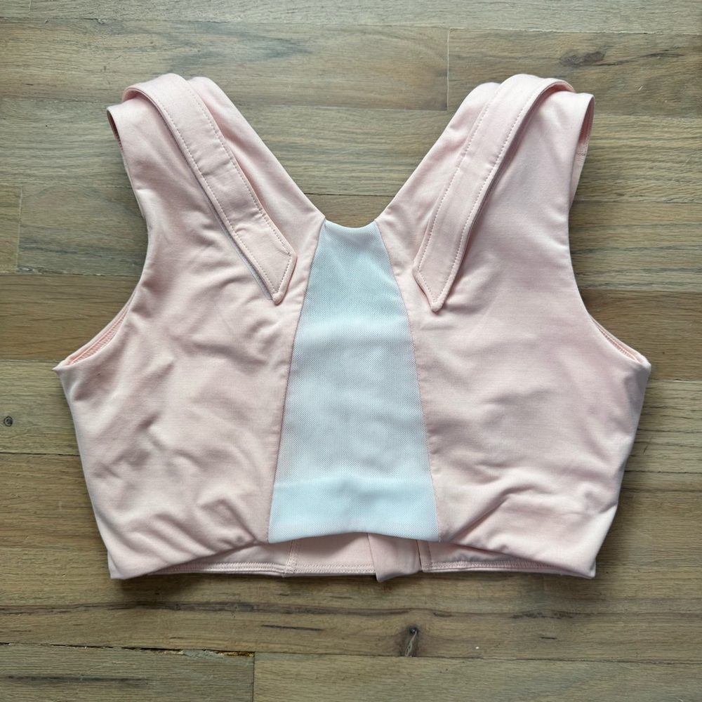 Kinflyte Adjustable Posture Correcting Pink Sports Bra Size S - Picture 7 of 8